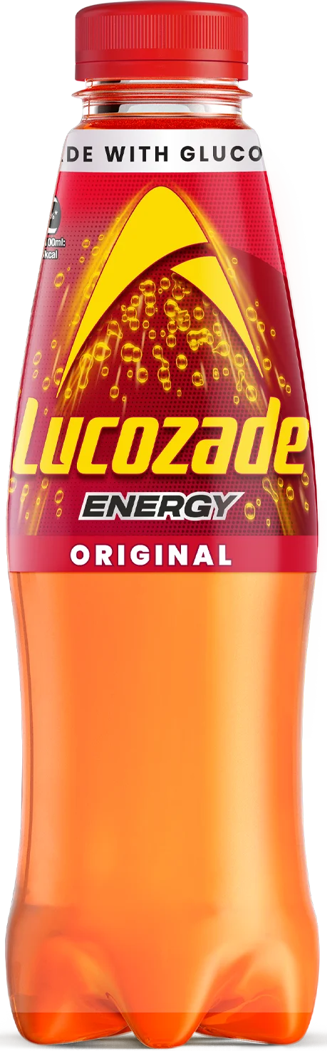 Lucozade Energy Orange Bottle