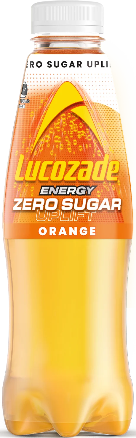 Lucozade Energy Orange Bottle