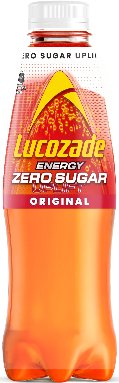 Lucozade Energy Orange Bottle